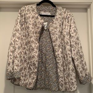 Light weight Floral vintage inspired jacket